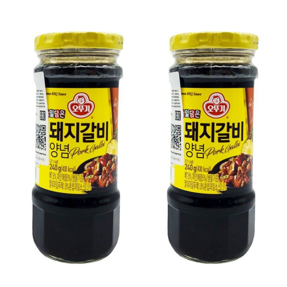 Соус гальби для свинины Ottogi Pork Galbi sauce 240 г, 2 шт купить с