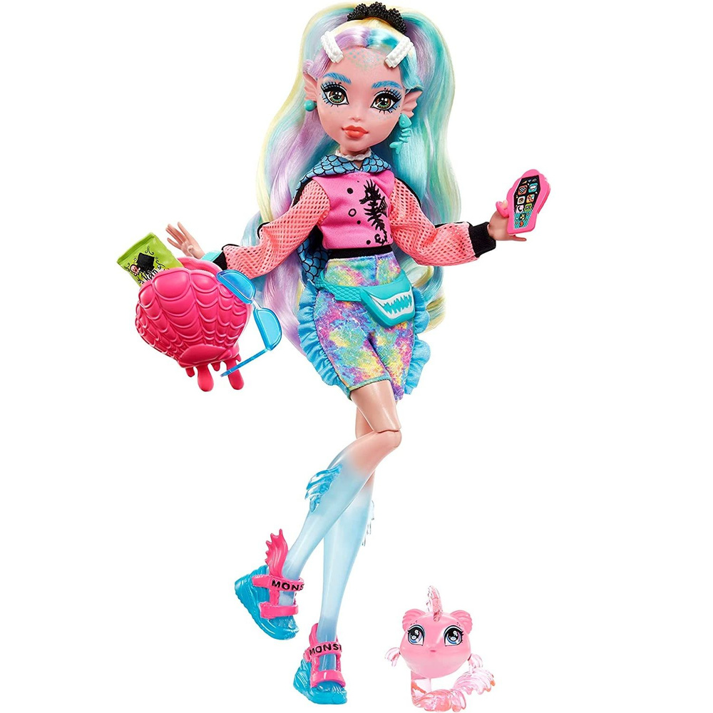 Кукла Монстр Хай Лагуна Блю (3-е поколение, 2022) (Monster High Doll ...