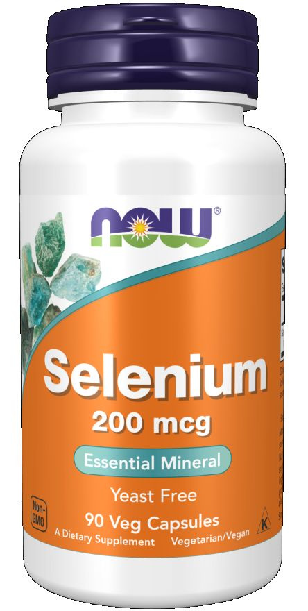 Селен NOW Foods Selenium 200mcg 90 капсул - купить с доставкой по ...