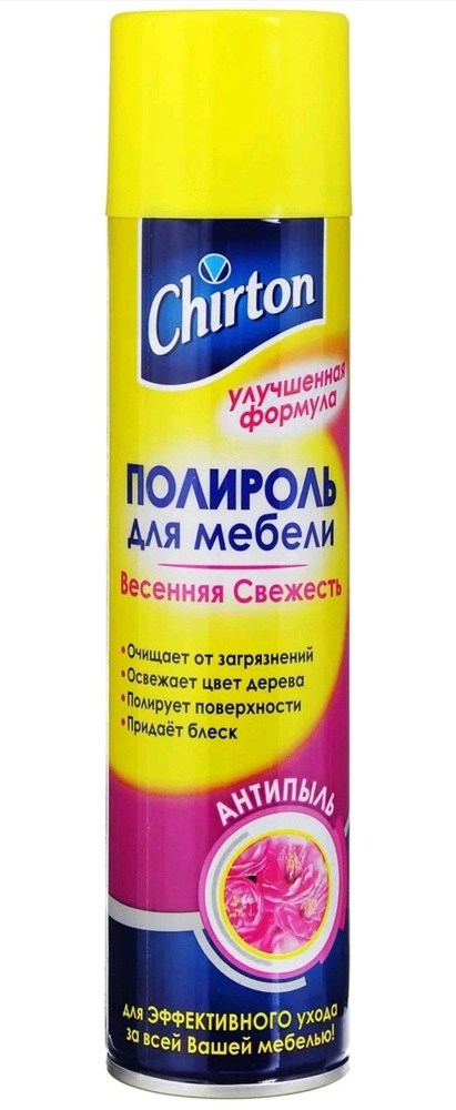 Chirton полироль для мебели 5 в 1