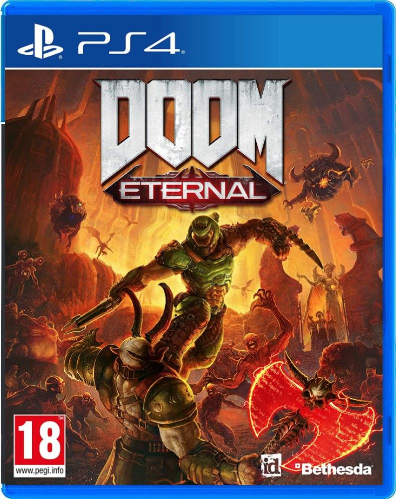 Игра DOOM Eternal (PlayStation 4, Русские субтитры) купить по низкой цене с  доставкой в интернет-магазине OZON (826679018)