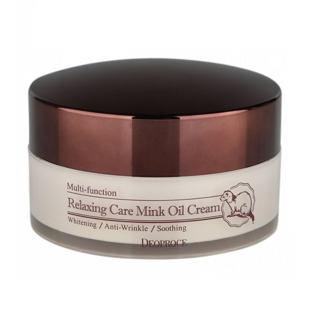 Расслабляющий крем для лица на основе жира норки Relaxing Care Mink Oil Cream 100 мл  #1