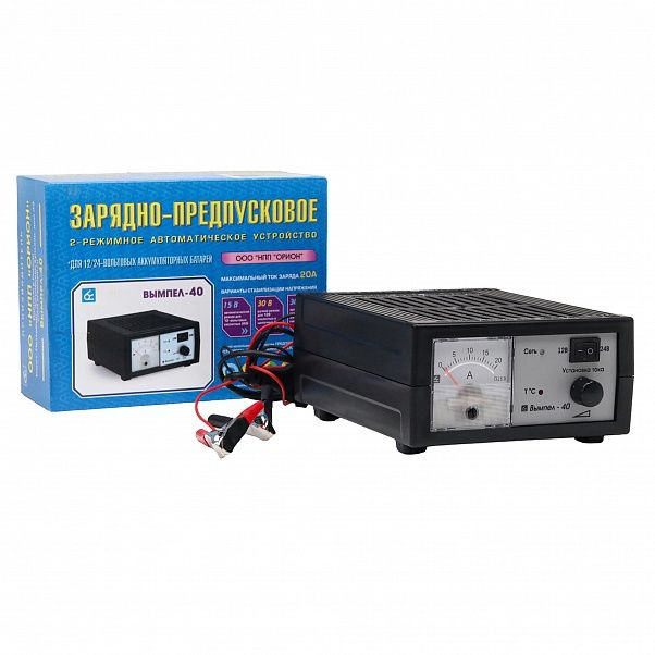 Зарядное устройство для автомобильного аккумулятора Вымпел-40 (автомат ...