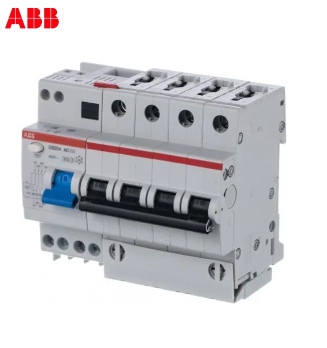 Дифференциальный автомат ABB DS204 4P 50А 30мА, АС купить по низкой ...