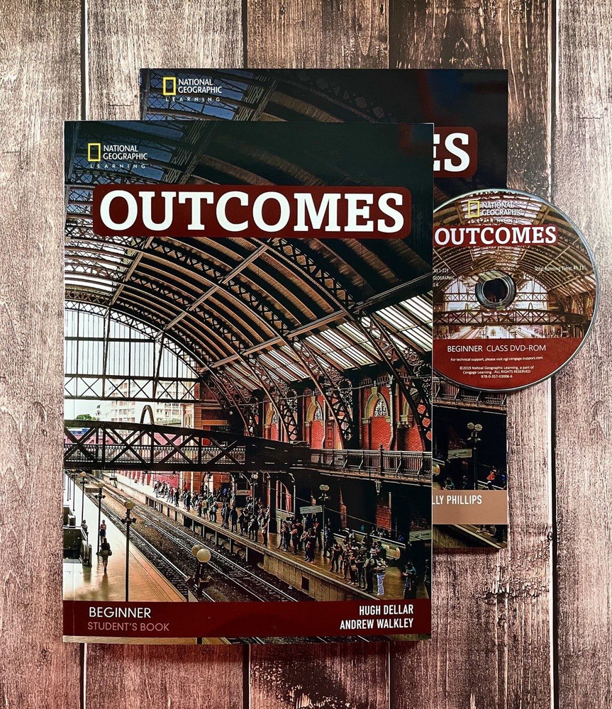 Outcomes. Beginner (Полный комплект) Students Book+Workbook и CD.