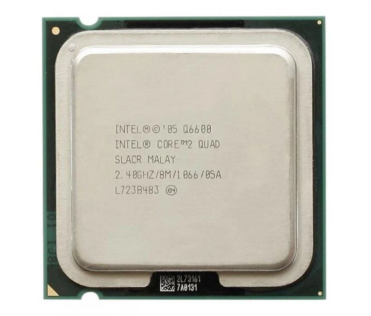Процессор Intel Core 2 Quad Q6600, OEM (без кулера), 4 яд., 2400 ГГц ...