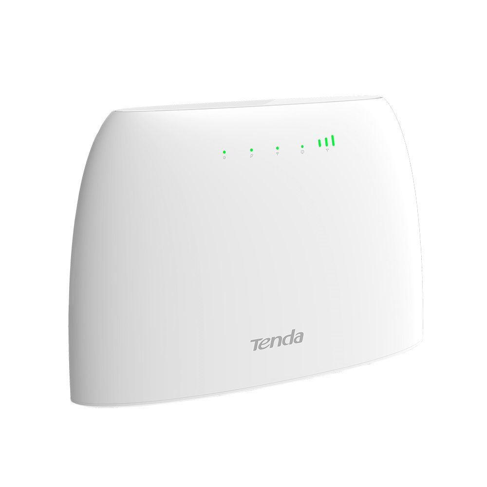 Роутер Tenda 4G03 V2.0 4G 3G роутер WiFi под сим-карту, белый, 2.4 ГГц ...