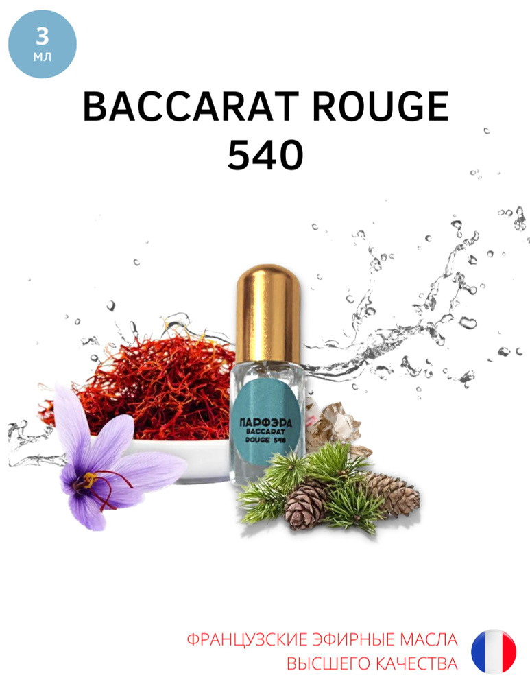 Масляные духи ПАРФЭРА 3 мл. - Baccarat rouge 540 / Бакарат 540 - купить ...