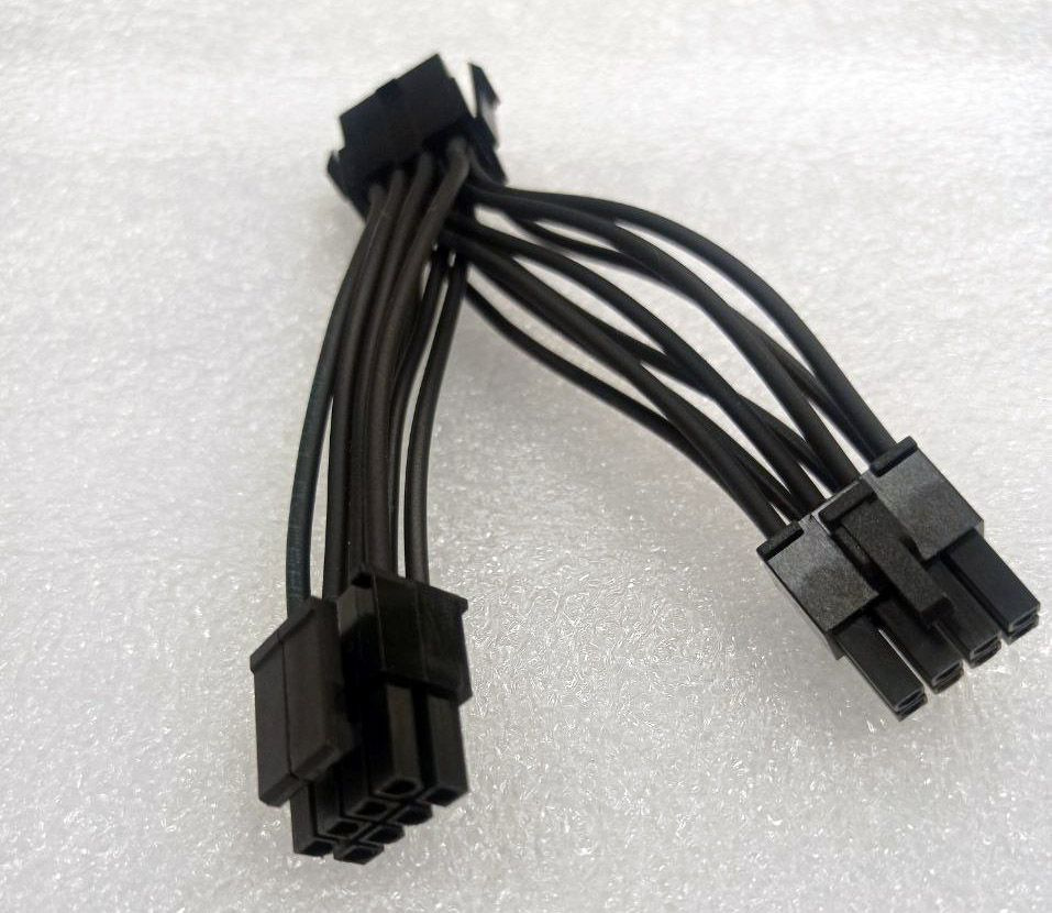 Разветвитель 8pin CPU (Процессора) на 8pin CPU и 4+4pin CPU. 10см ...