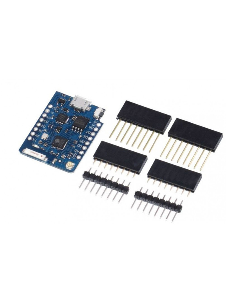 Плата WeMos D1 mini pro 16Мб - купить с доставкой по выгодным ценам в ...