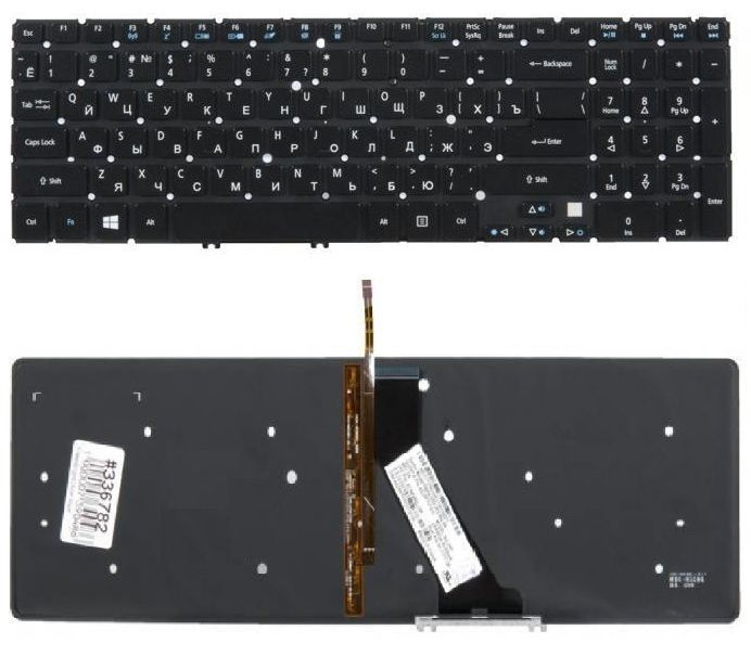 Клавиатура для ноутбука Acer Aspire V5-531, V5-551, V5-552, V5-571 ...