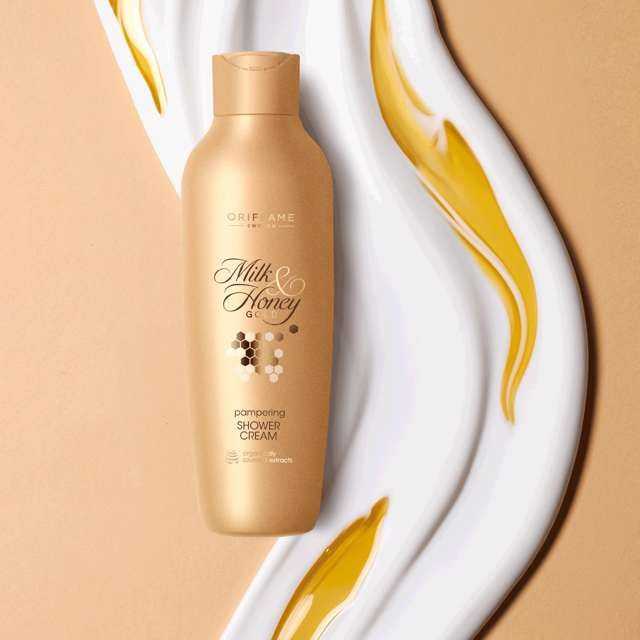 Oriflame Крем для душа Milk & Honey Gold (Орифлэйм) 250 мл купить с