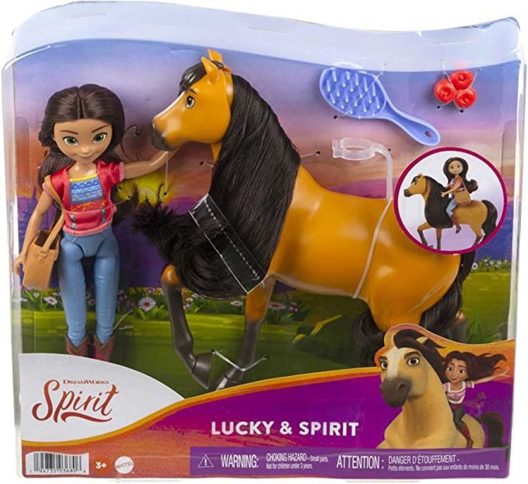 Игровой набор Mattel Spirit Спирит и Лаки, HHL11 - купить с доставкой ...