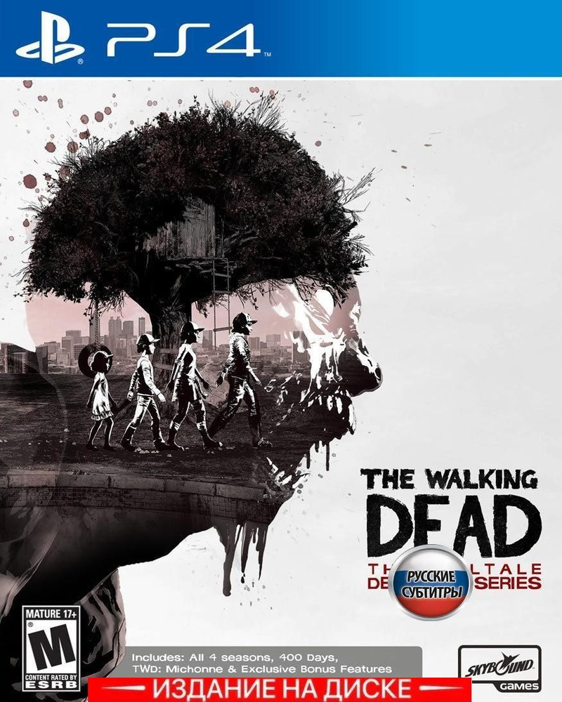 Игра The Walking Dead Ходячие мертвецы The Telltale Definitive Series  (PlayStation 4, Русские субтитры)