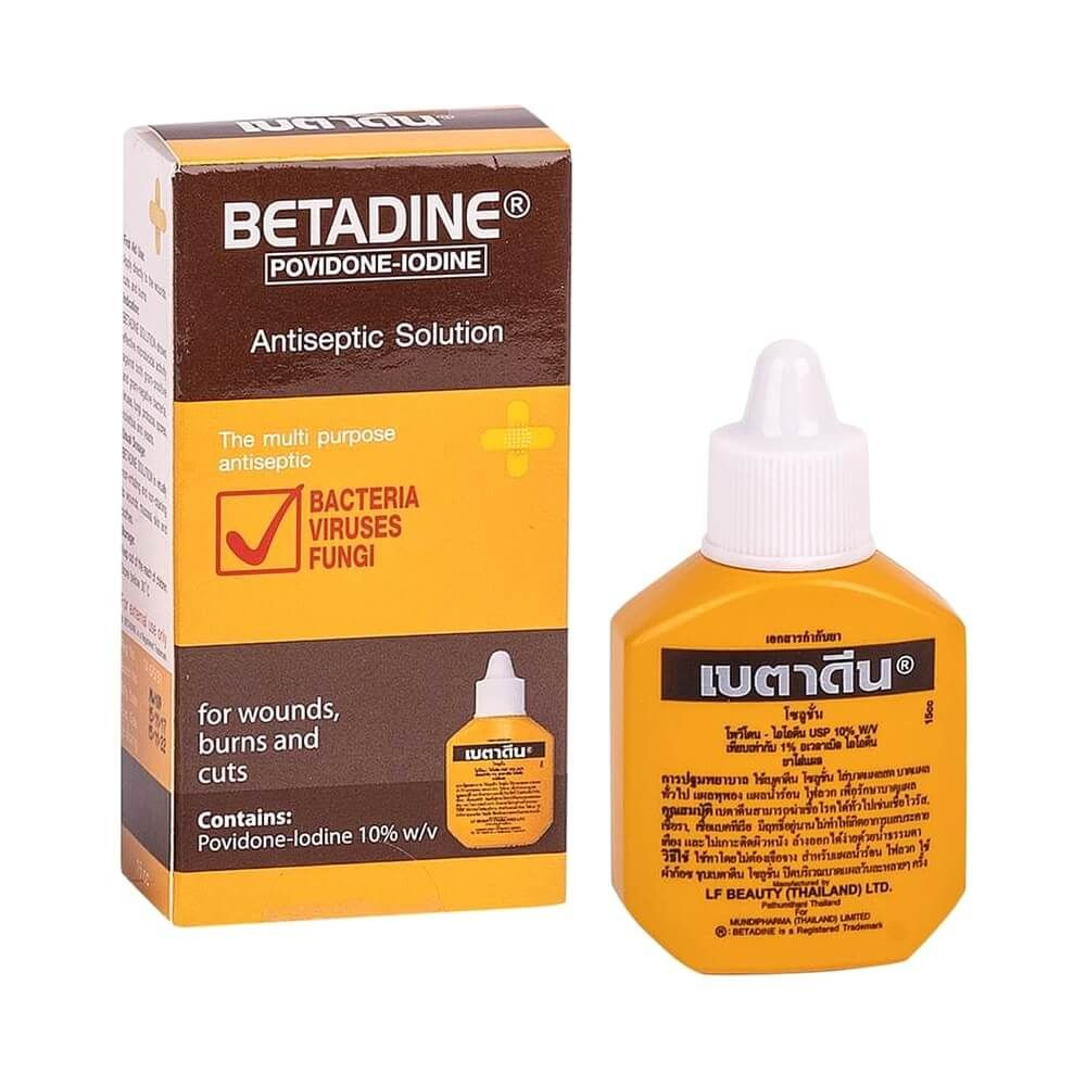 Бетадин - антисептический раствор на основе йода Betadin Antiseptic ...