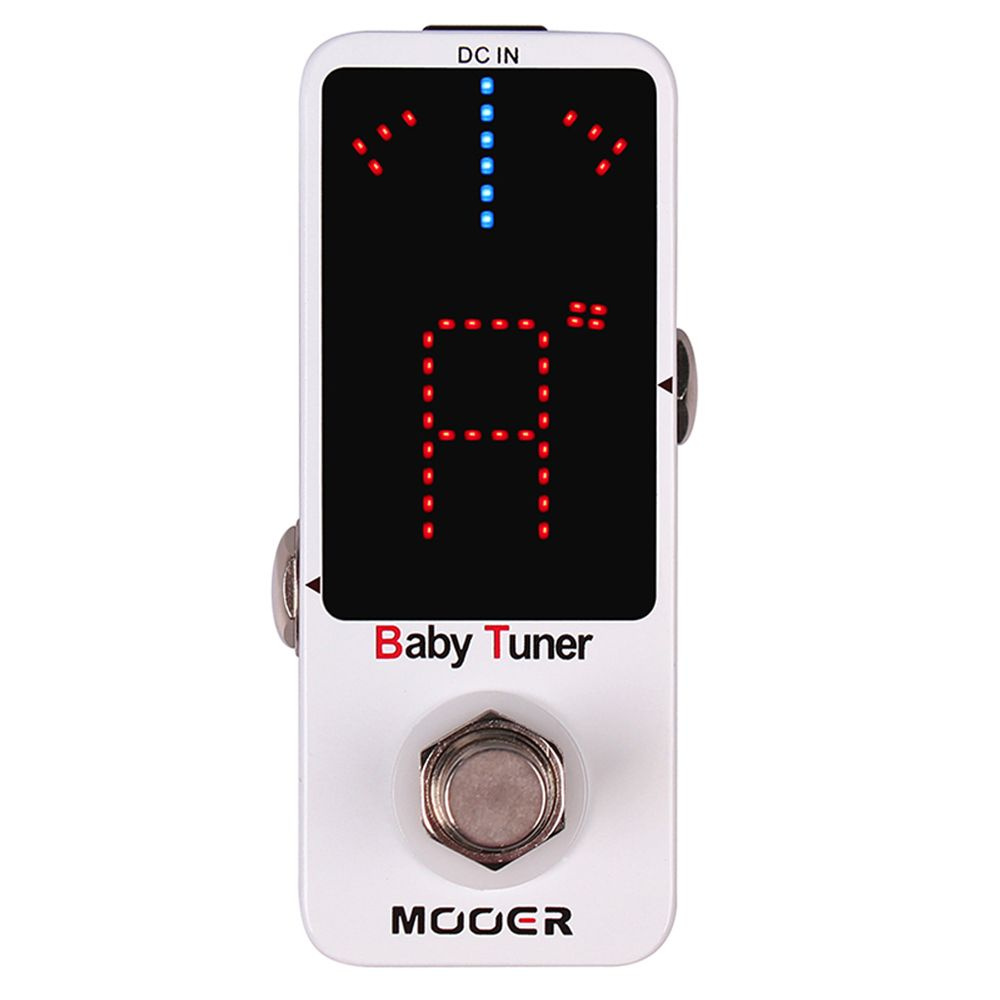 Mooer MTU1 Baby Tuner Гитарная педаль Высокоточный гитарный басовый тюнер  #1