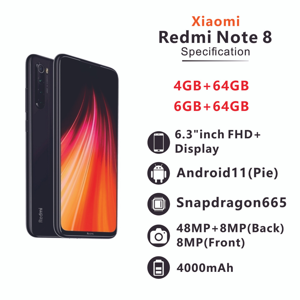 xiaomi note 8 specs