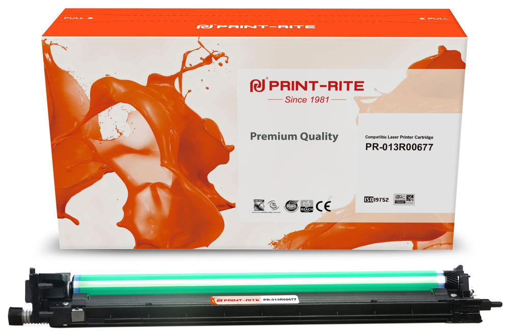 Блок фотобарабана Print-Rite TRF1424PU1J PR-013R00677 __013R00677 черный ч/б:76000стр. для Document Centre #1
