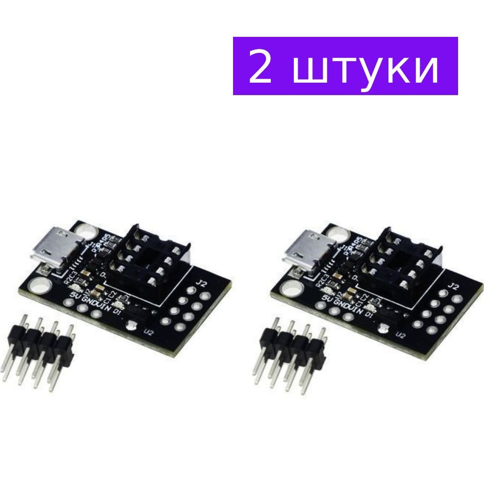 Программирование ATtiny85 с помощью платы Arduino Uno