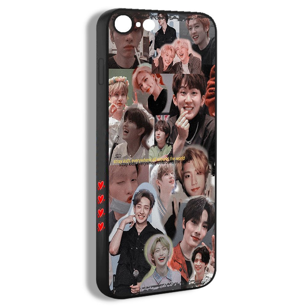 чехол для смартфона Подходит для iPhone 6 Группа Stray Kids Члены милый  SKZ02 - купить с доставкой по выгодным ценам в интернет-магазине OZON  (781763810)