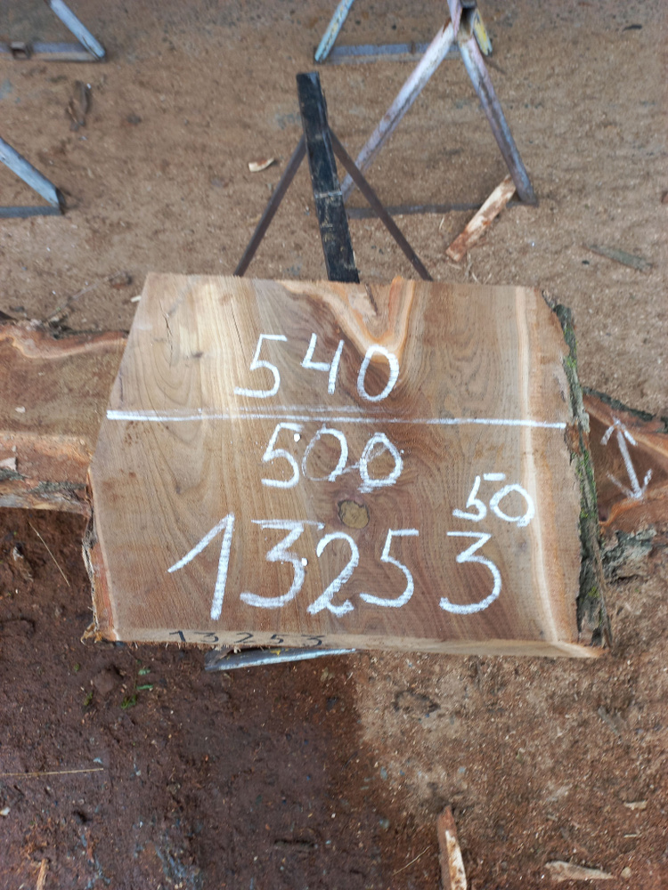 Слэб из натурального дерева карагач 50*540*500 - купить с доставкой по ...