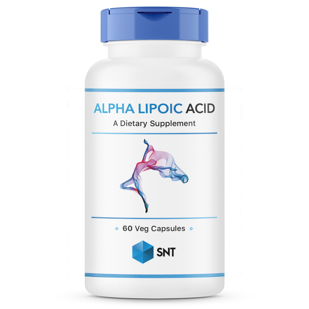 SNT Альфа Липоевая кислота, для похудения, Alpha lipoic acid 300 мг 60 капсул  #1