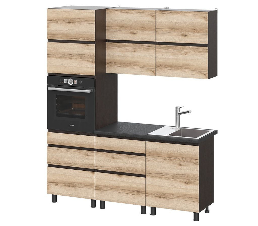 Кухонный гарнитур Берген 1.8 купить по выгодной цене в интернет ...