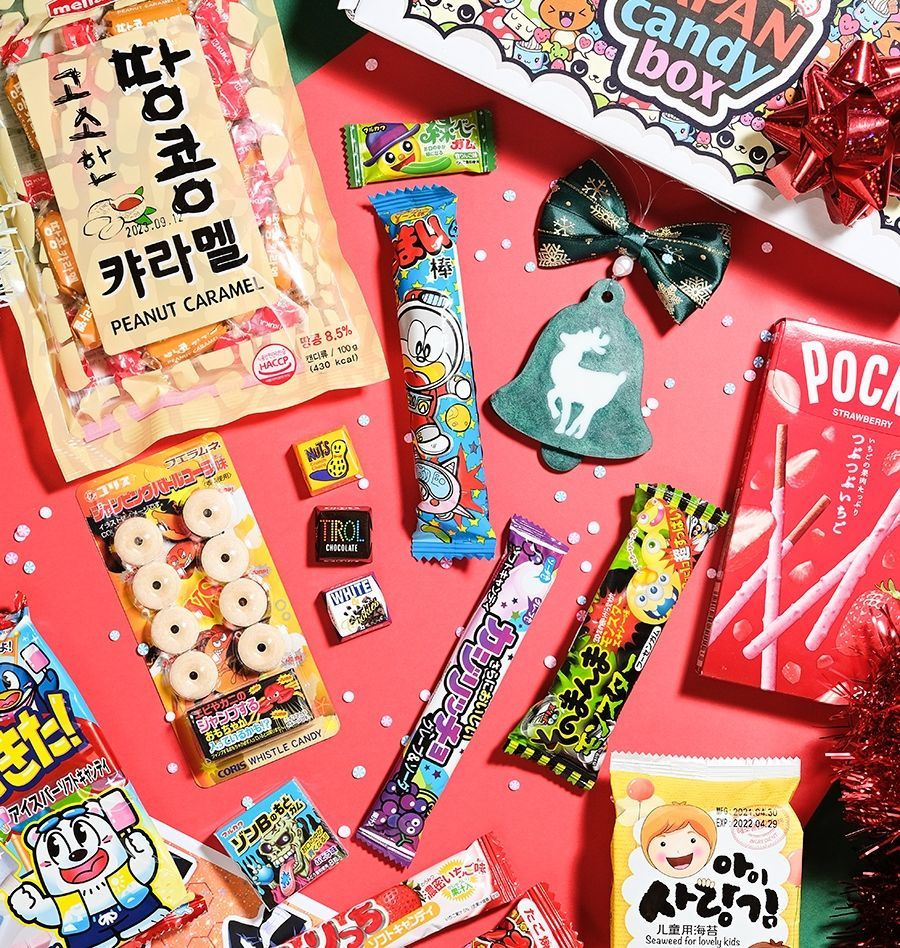 Японские сладости JCANDY Yummy Box, сладкий сюрприз бокс, набор ...