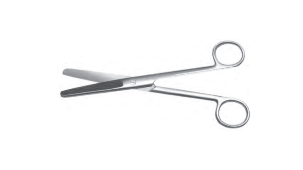 Ножницы хирургические тупоконечные прямые, 170 мм. — купить в интернет ...