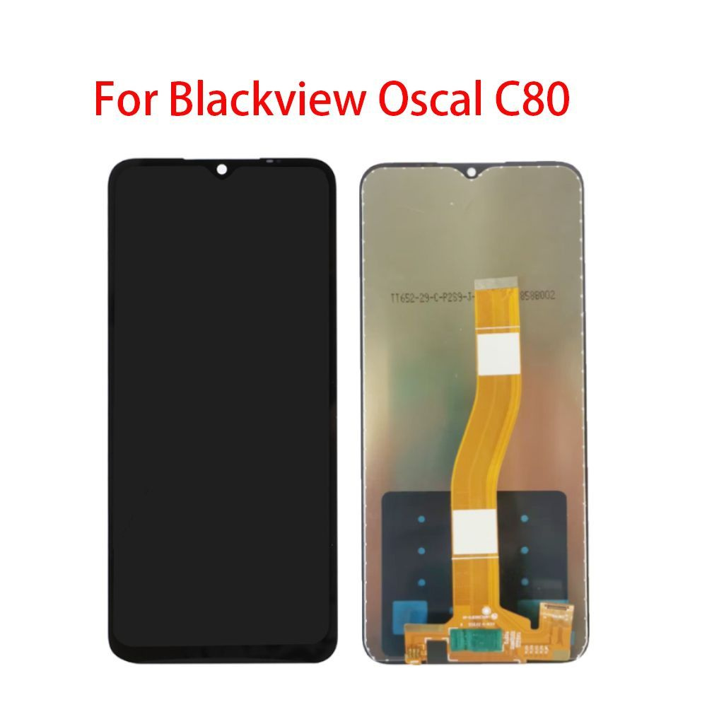 Дисплей на Blackview Oscal C80 в сборе с тачскрином Черны