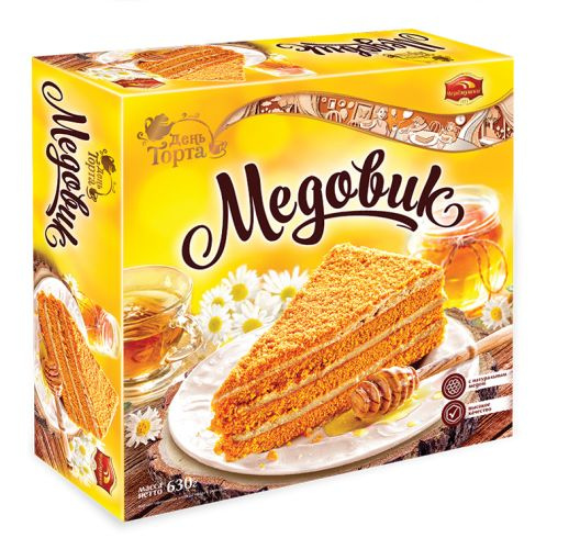 Торт "Медовик" классический 630г #1