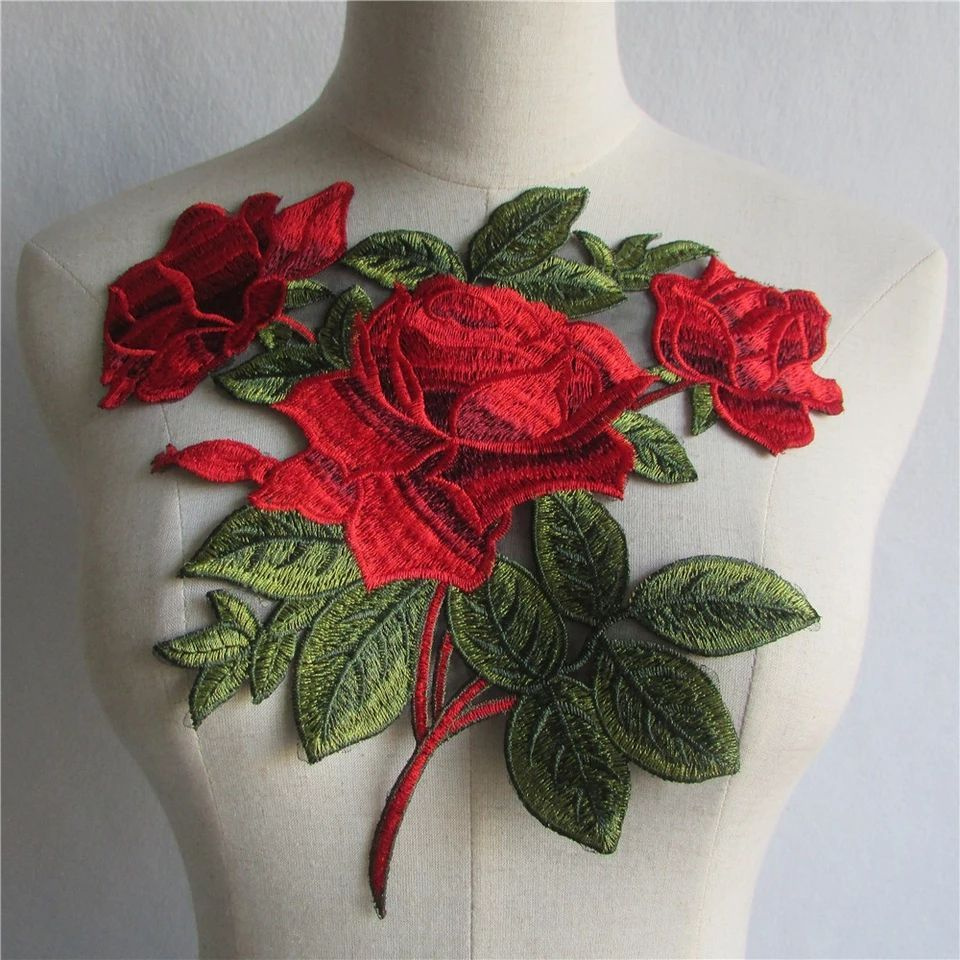 Ткани для одежды с принтом розы