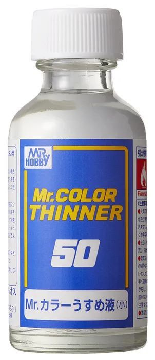 Разбавитель для акриловых красок MR.HOBBY Mr.Color Thinner, 50 мл. T-101  #1