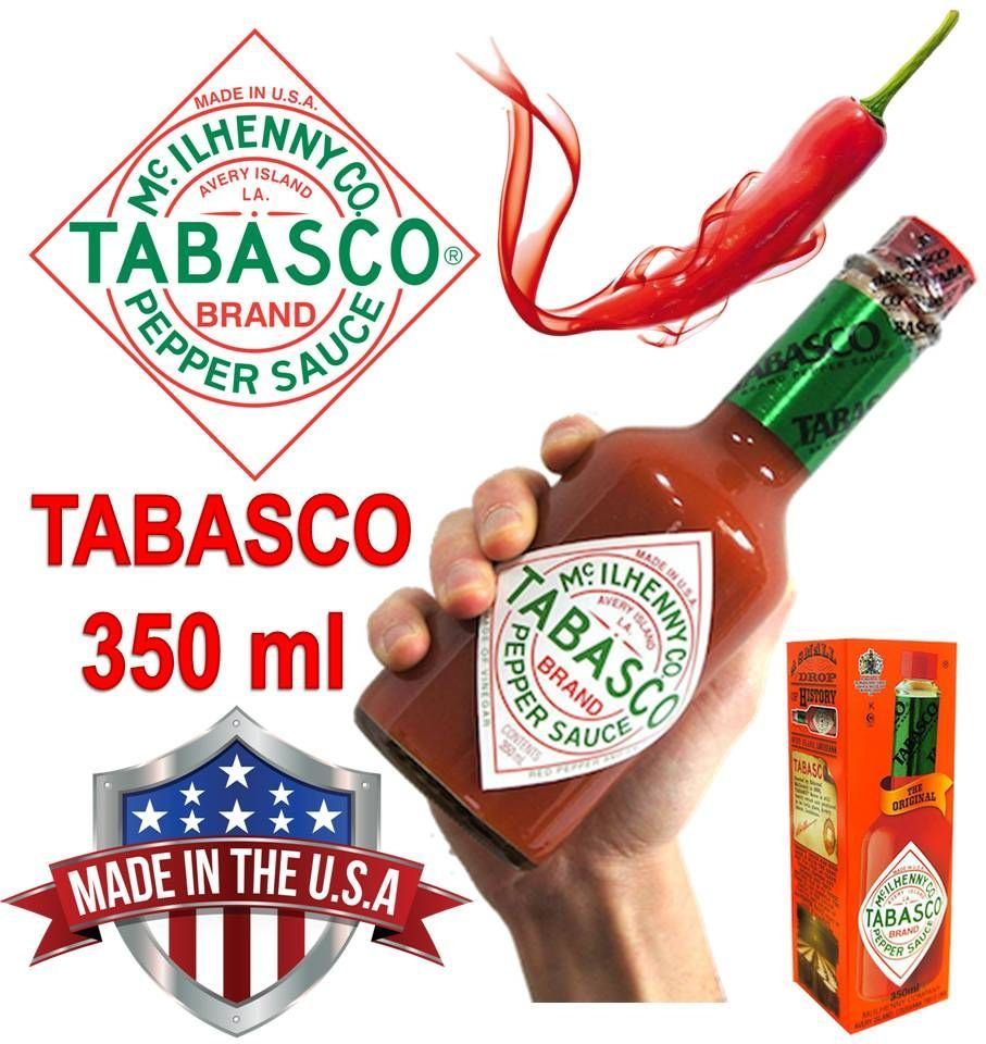 Соус TABASCO 350 мл (Табаско) Красный острый перечный классический.  Mc.Ilhenny CO. - купить с доставкой по выгодным ценам в интернет-магазине  OZON (643952915)