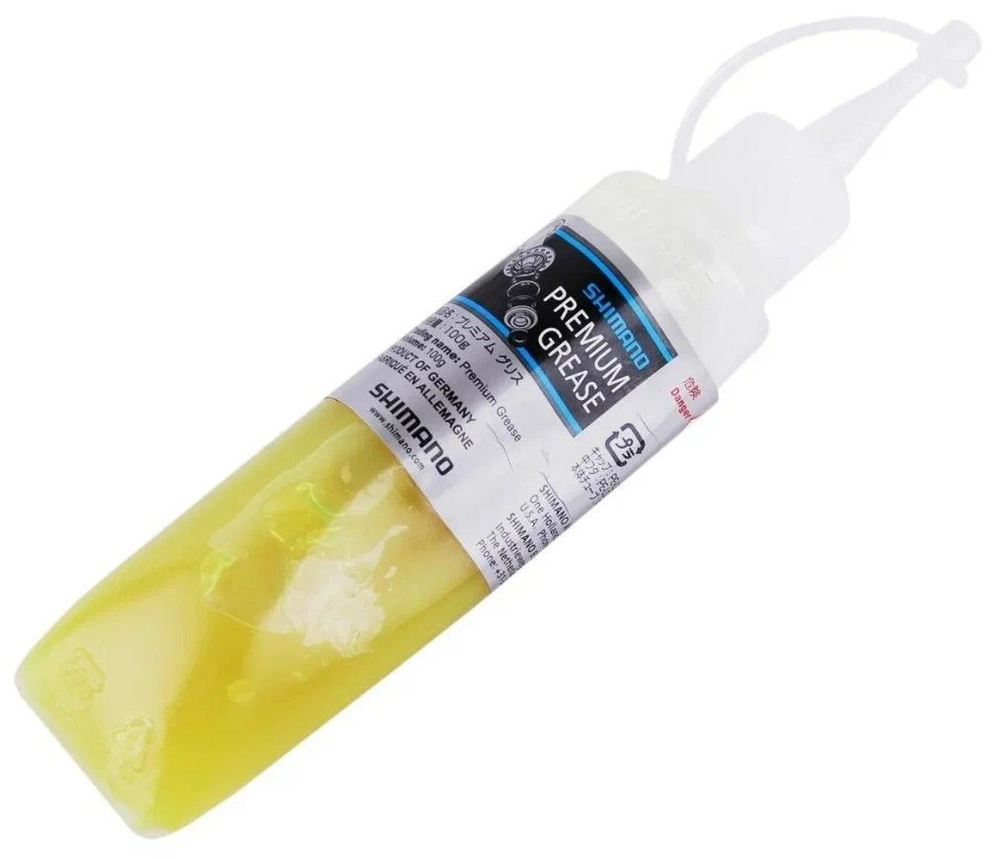 Смазка густая Shimano Premium Grease 100 грамм, для втулок, рулевых ...