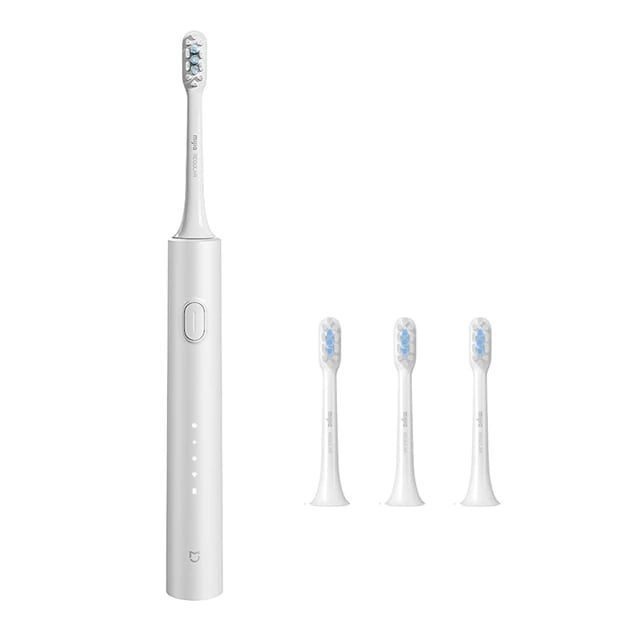 Электрическая ультразвуковая зубная щетка Xiaomi Mijia Sonic Electric Toothbrush T302 IPX8, серебристая #1