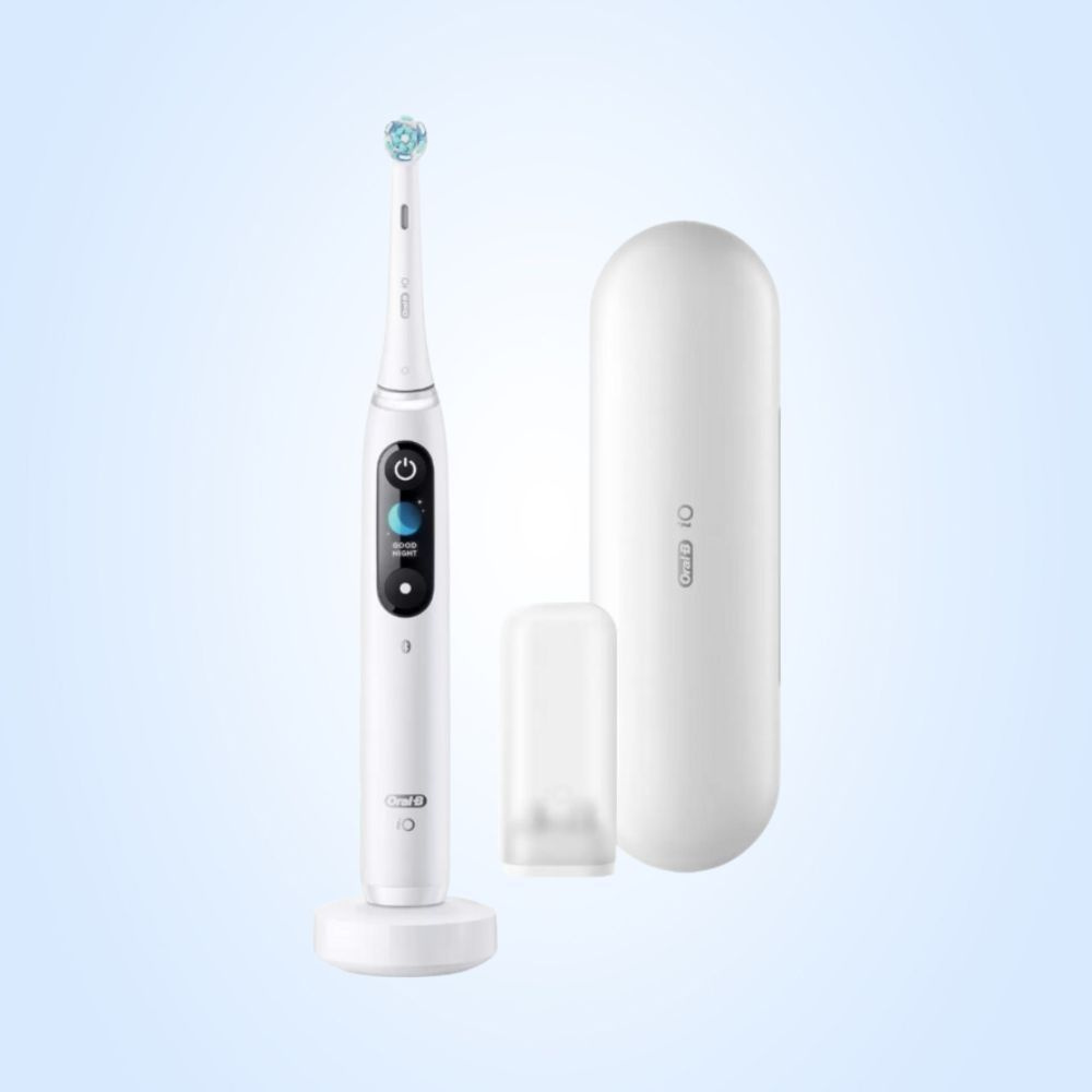 Электрическая зубная щетка Oral-B iO Series 9 White Alabaster, 1 насадка  #1