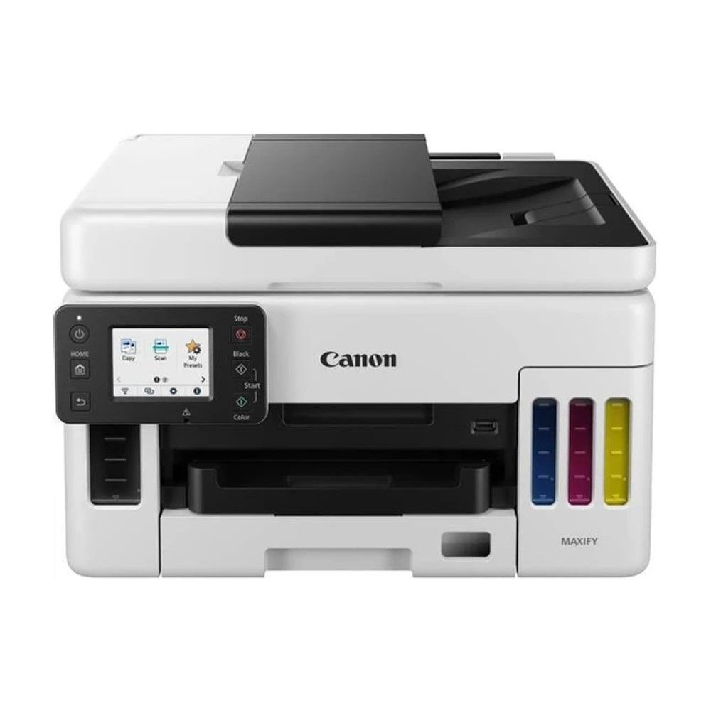 МФУ Струйное Canon СНПЧ MAXIFY GX6040 -Высокоскоростная купить по низкой  цене в интернет-магазине OZON (994252994)