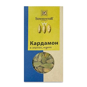 Приправа Кардамон в зёрнах, Sonnentor, 40 г, Австрия 1шт #1