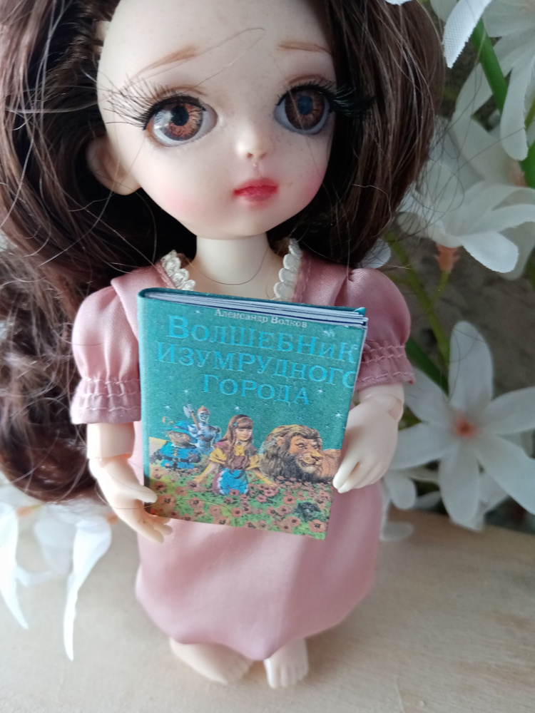 Мини-книга для куклы, кукольного домика - купить с доставкой по ...