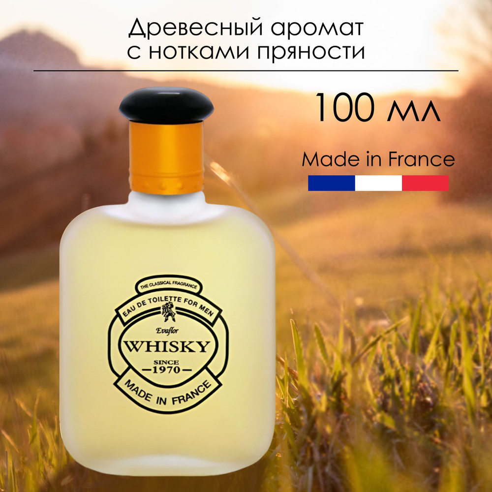 Evaflor WHISKY MEN Туалетная вода 100 мл (852065416)