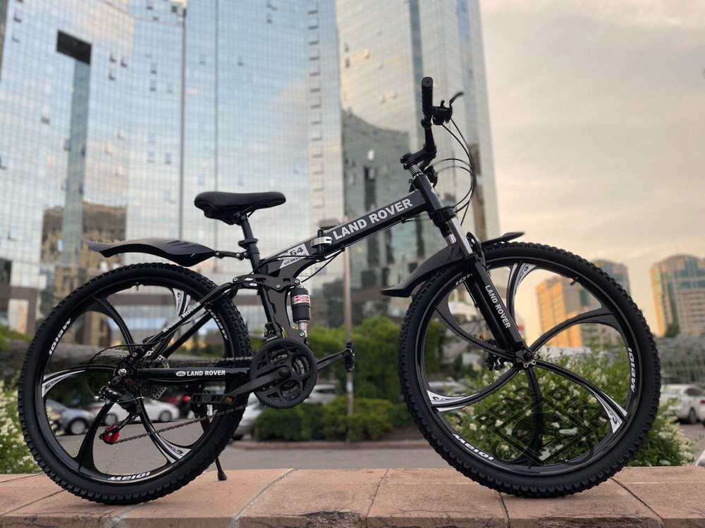 Горный и Городской велосипед Land Rover со складной рамой,Титановые ...