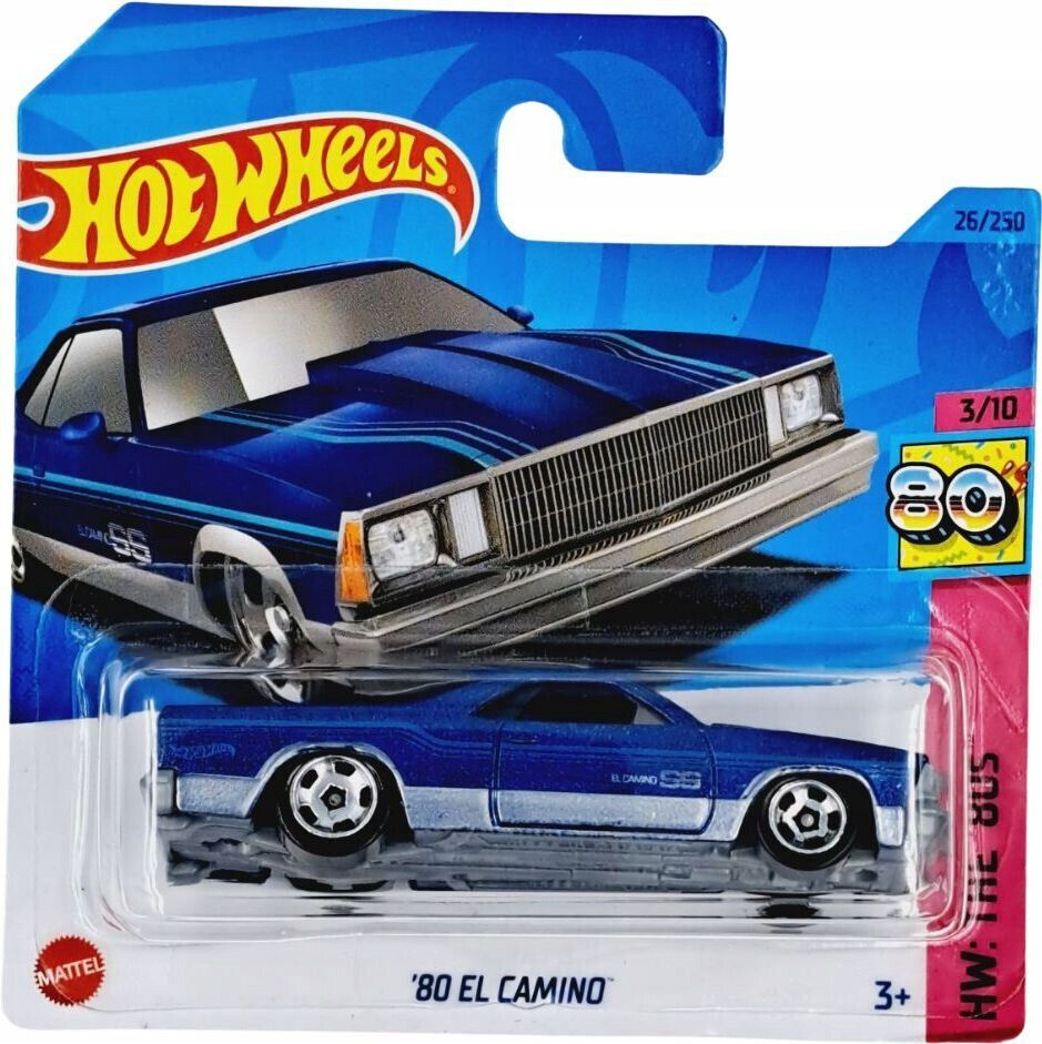 Hot Wheels Базовая машинка 80 El Camino синий - купить с доставкой по  выгодным ценам в интернет-магазине OZON (1014744145)