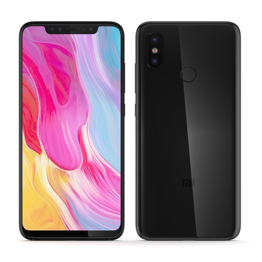 Xiaomi Смартфон Mi 8 (SE) Русский, Snapdragon 710, 6/128 ГБ, черный