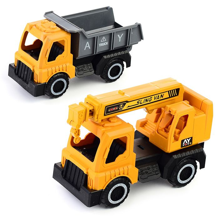 Набор спецтехники (кран+грузовик) под колпаком - купить с доставкой по ...