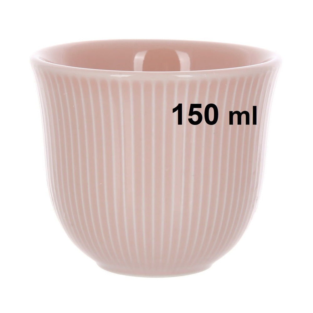 Чашка Loveramics Embossed Tasting Cup 150мл, цвет розовый #1