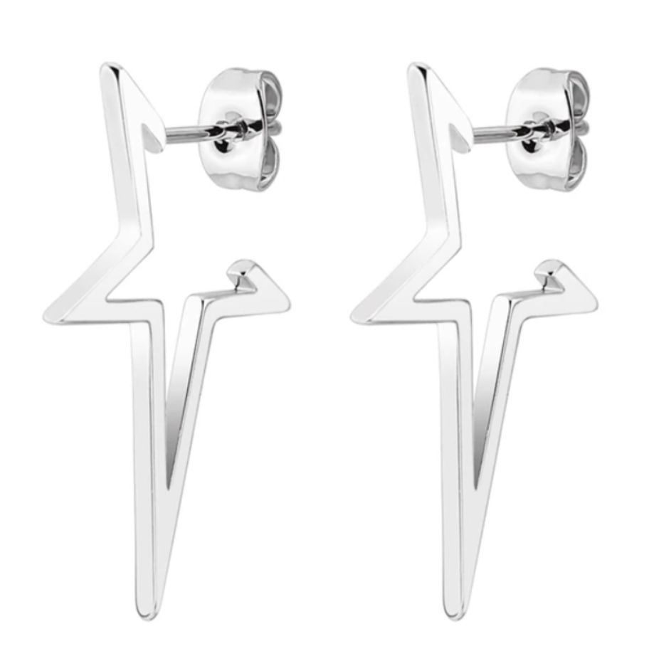 Серьги звезды в стиле хип хоп - купить с доставкой по выгодным ценам в ...