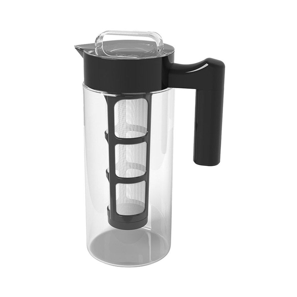 Кофеварка для холодного заваривания, стеклянная кофеварка со льдом и ...
