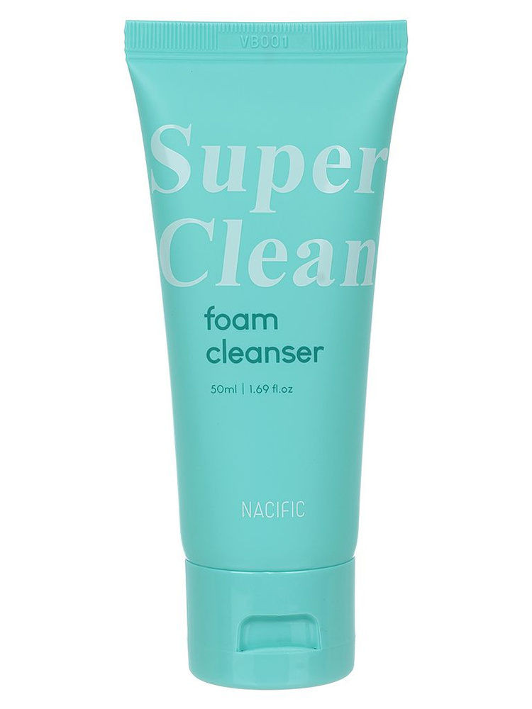 Пенка для лица для глубокого очищения 50 мл, SUPER CLEAN FOAM CLEANSER, Nacific, 8809517463184 #1