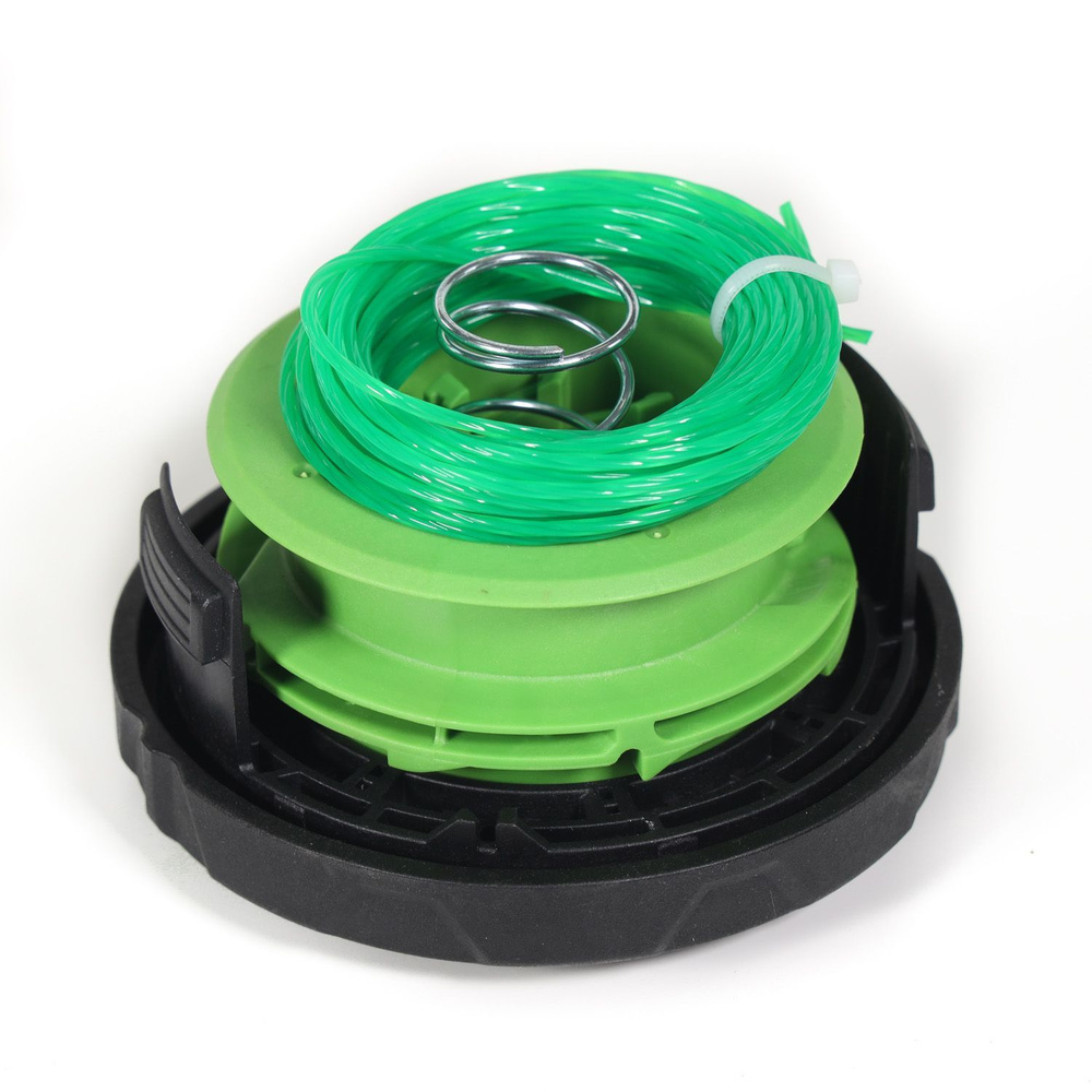 Катушка с леской для триммера Катушка триммерная c леской, крышкой и ...